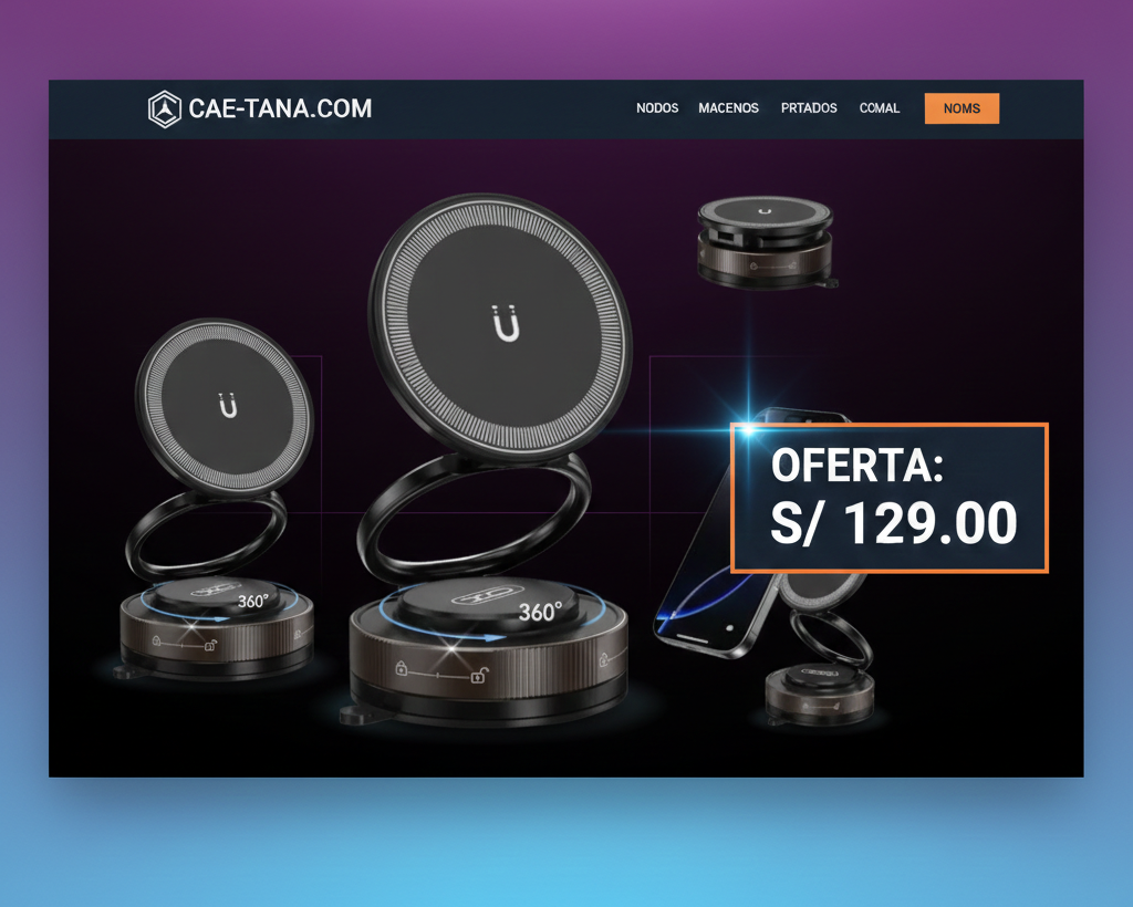 Soporte Magnetico 360°